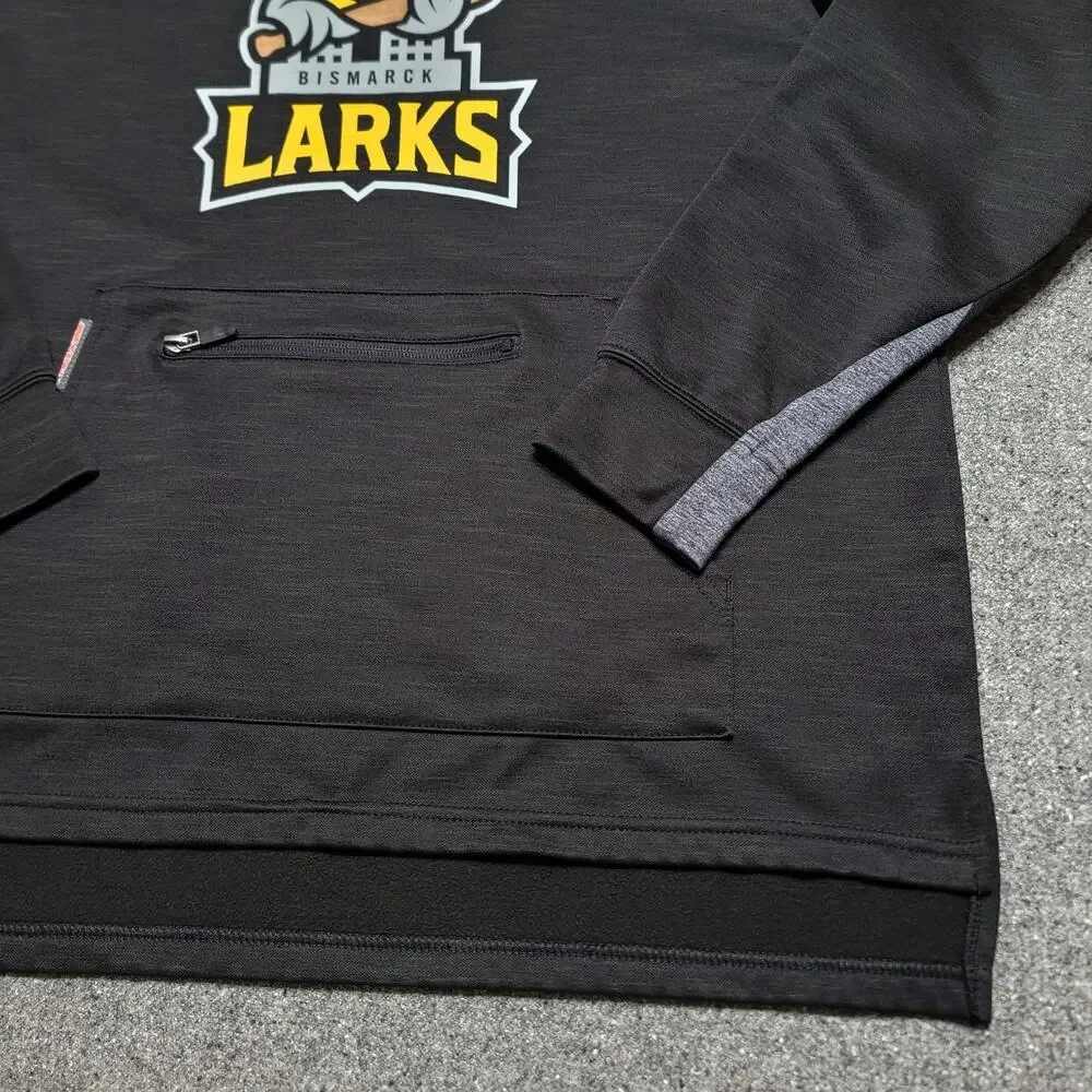 Bismark Larks Hoodie Mens Extra Large Black Rawlings Sweatshirt NWL Sweater
